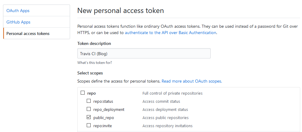 Github Token 3